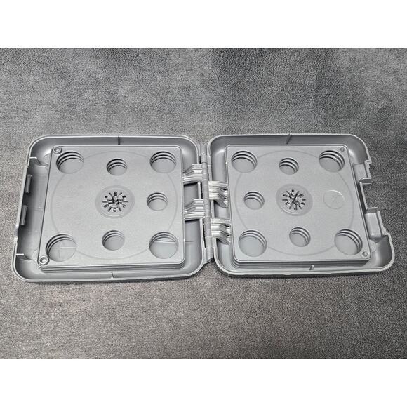 Metro CD DVD Blu-Ray Hard Case Disc Holder Holds 12 Compact Discs - Picture 5 of 7